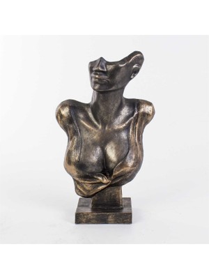 By Ari Soyut Kadın Bronz Eskitme-Bb154-3-1