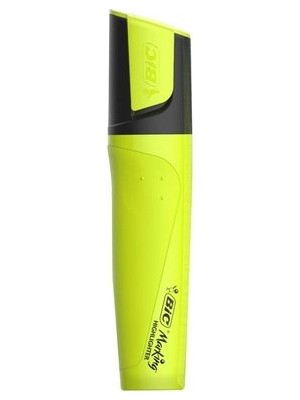 Bic Flat Highlighter Marking Fosforlu Kalem  Sarı