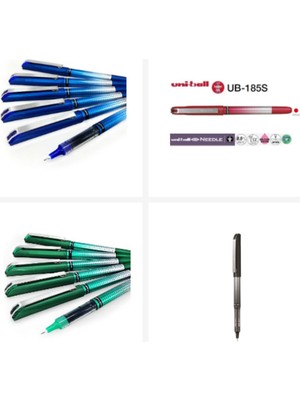 Uni-Ball Uniball Eye Needle 0.5 Iğne Uçlu Kalem 4 Renk Set