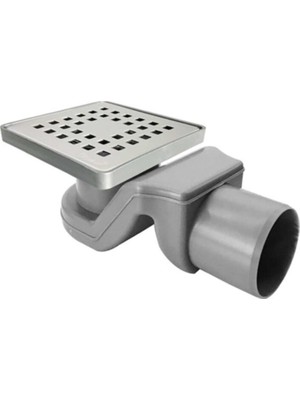 Sukar  Koku Tutuculu  Ø50  10X10 cm Plastik Çerçeveli Yeni Sistem Tesisat Süzgeci H 6,5 cm