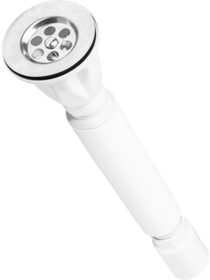 Luxwares Ø 40X70 Kristal Körüklü Sifon Kısa