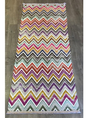 Rugs Modern Zigzag Desenli Mira 80 x 300 cm Halı