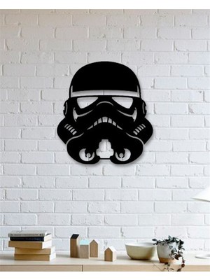 Nt Handmade Stormtrooper Star Wars Tasarımlı Ahşap Tablo