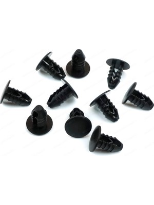 Bross Otomotiv BCF5044 Renault Fiat İçin 10 Adet M 10 Kaplama Agraf Klipsi