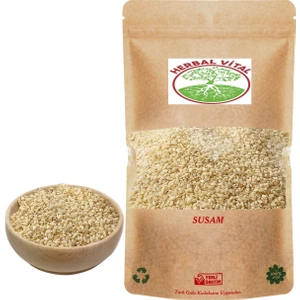 Herbal Vital Sarı Yerli Susam 1 kg