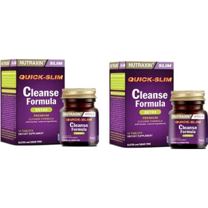 Quick-Slim Cleanse Formula 7 14 Tablet X2