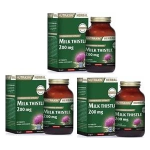 Herbal Milk Thistle 200MG 60 Tablet x 3 Adet