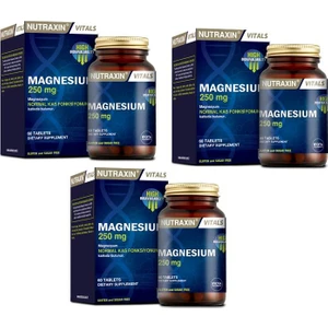 Magnesıum 250 Mg Tablet X3