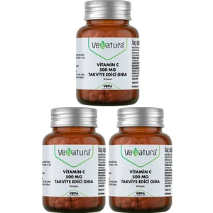 Vitamin C 500 Mg Takviye Edici Gıda 60 Kapsül x 3 Adet