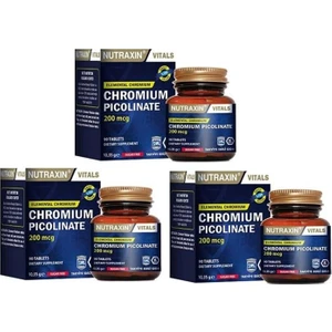 Chromium Picolinate 90 Tablet x 3 Adet