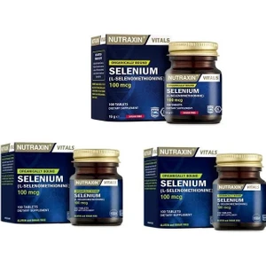 Selenium 100 Mcg 100 Tablet x 3 Adet