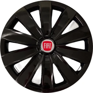 Fiat Fiorino 15'' Inç Piano Black Kapağı 4'lü Çelik Jant Görünümlü