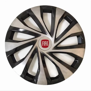Fiat Doblo 15'' Inç Gri - Siyah Kapağı 4'lü Çelik Jant Görünümlü