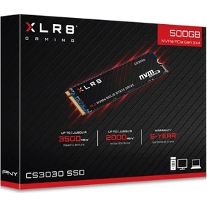 Pny Xlr8 CS3030 500 GB Pcıe M.2 SSD HDD