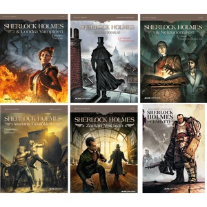 Sherlock Holmes Çizgi Roman Serisi - 6 Kitap