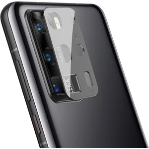 Huawei P40PRO+ Plus Kamera Koruma Cam+ Metal Lens Full Set Birleşik Siyah