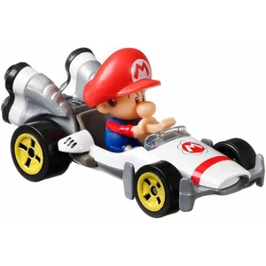 Hot Wheels Hot Wheels Mario Kart Karakter Araçlar GBG25 - Baby Mario - B-Dasher