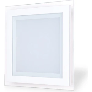 6 W 6500k 510lm Sıva Altı Camlı Led Panel Kare Beyaz Işık