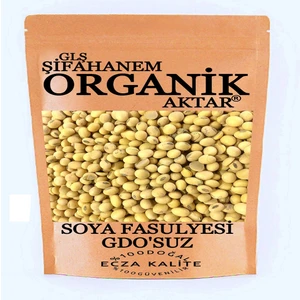 GLŞ Şifahanem Organik Aktar Soya Fasülyesi 1 kg  Gdo 'suz Ecza Kalite