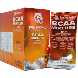 Sanmarco Nutrition Bcaa Mixture Karışık Meyve Aromalı 23 gr X 14 Adet Saşe