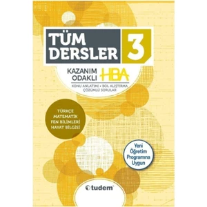Tudem Yayınları 3. Sınıf Tüm Dersler HBA