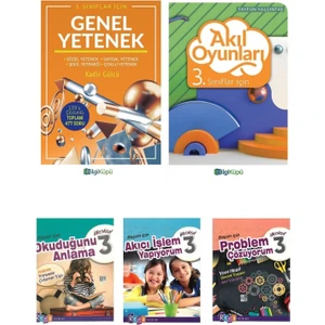 Tudem Yayınları 3. Sınıf Genel Yetenek +Akıl Oyunları + Okuduğunu Anlama +Akıcı İşlem +Problem Seti