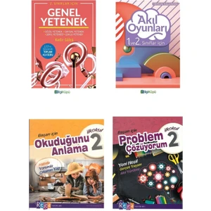 Tudem Yayınları 2. Sınıf Genel Yetenek Akıl Oyunları Problem ve Okduğunu Anlama Seti