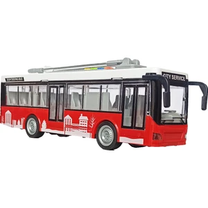 PopŞeker Troleybüs Sesli, Işıklı, Kapıları Açılan Şehir Otobüsü Troleybüs