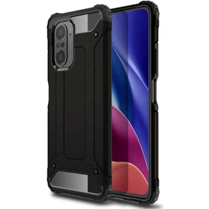 Kzy Xiaomi Poco F3 Kapak Çift Katmanlı Zırh Tank Kılıf