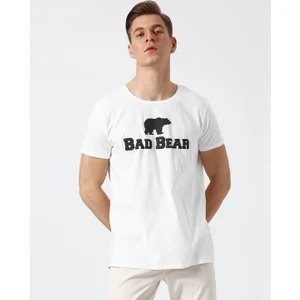 Bad Bear Bad Bear Tee Os Koyu Beyaz Erkek T-Shirt