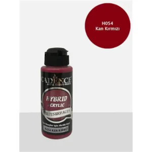 Hybrid Multisurface Akrilik Boya 120 Ml. H-054 Kan Kırmızı