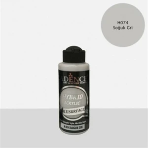 Hybrid Multisurface Akrilik Boya 120 Ml. H-074 Soğuk Gri