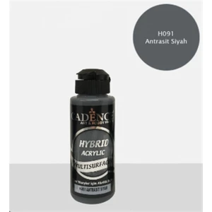 Hybrid Multisurface Akrilik Boya 120 Ml. H-091 Antrasit Siyah