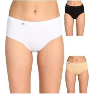 Tutku Kadın 12'li Paket Likralı Pamuklu Külot 0924