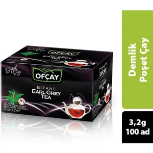Bitane Earl Grey Tea Demlik Poşet Çay 100'lü (3,2 gr )