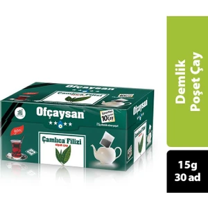 Ofçaysan Çamlıca Filizi Demlik Poşet Çay 15 gr 30'lu