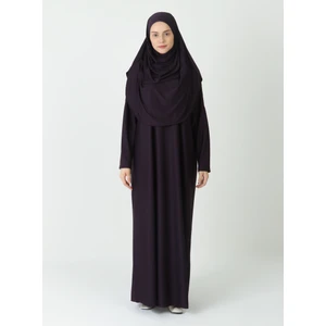 Namaz Elbisesi - Mürdüm - Ecesun