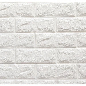 Kendinden Yapışkanlı  Duvar Paneli Freewall Frw-01 Beyaz 70X77X0,65CM