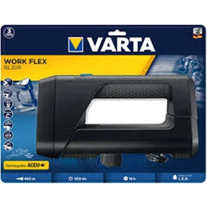 Work Flex Şarjlı El Feneri Siyah LED 18684