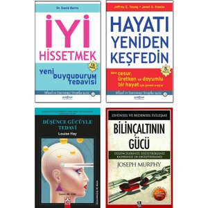 İyi Hissetmek - Hayatı Yeniden Keşfedin - Düşünce Gücüyle Tedavi - Bilinçaltının Gücü - 4 Kitap Set