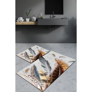 Banyo Paspası, Klozet Takımı, Yıkanabilir Halı, Kaymaz Taban Halı, Halı