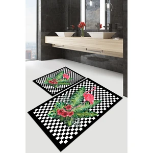 Banyo Paspası, Klozet Takımı, Yıkanabilir Halı, Kaymaz Taban Halı, Halı