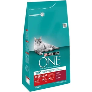 Purina One Sterilised Sığır Etli Kısırlaştırılmış Kedi Maması 1.5 kg