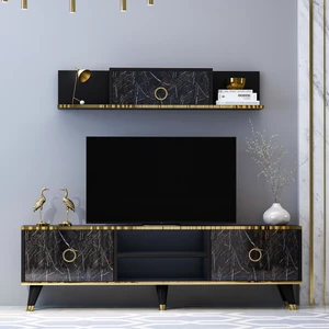 Sophia Tv Ünitesi - Siyah / Mermer