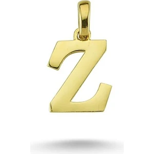 14 Ayar Z Harfi Altın Kolye Ucu