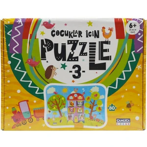 Çamlıca Çocuk Yayınları +6 Yaş Çocuklar Için Puzzle