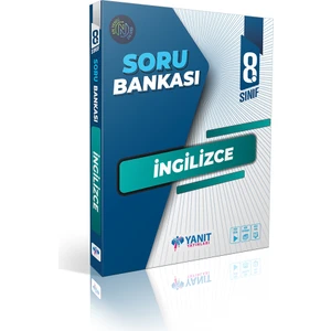 Yanıt Yayınları  8. Sınıf İngilizce Soru Bankası