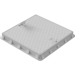 60X60 Plastik Rögar Menhol Kapak ve Çerçeve