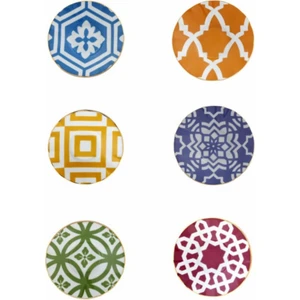 Morocco 12 cm Çay Tabağı 6 Lı