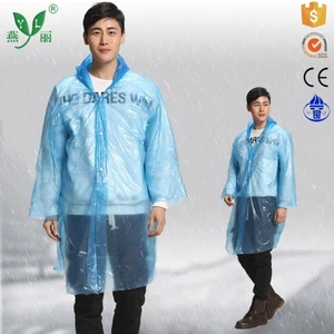 Go İthalat Ince Şeffaf Yağmurluk